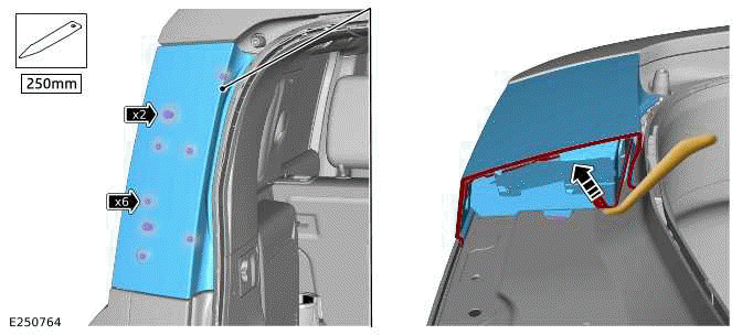 Rear Quarter Panel Moulding